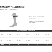 CEP - jambiere compresie gamba - Essential Calf Sleeves - Gri squad stone