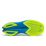 Saucony - pantofi alergare pentru barbati - Endorphin Speed 4 - Alb albastru white I viziblue