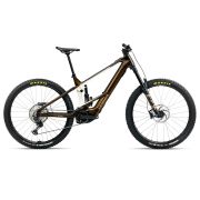 Bicicletă electrică eMTB Enduro Orbea WILD M10 - Caramel Carbon View (Gloss) | Cream White (Matt)
