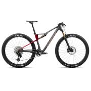 Bicicletă MTB XC full suspension Orbea OIZ M-TEAM AXS - Diamond Carbon View (Matt) | Cherry Red (Gloss)
