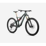 Bicicletă MTB Enduro full suspension Orbea RALLON M11 AXS - Forest Green | Blue Stone (Gloss)