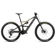 Bicicletă electrică eMTB Trail Orbea RISE LT H10 - Diamond Black | Splash Olive Green (Matt)