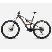 Bicicletă electrică eMTB Trail Orbea RISE LT M-TEAM 420W - Cosmic Carbon View | Golden Sand (Gloss)