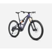 Bicicletă electrică eMTB Trail Orbea RISE LT M-TEAM 420W - Tanzanite Carbon View | Carbon Raw (Matt)