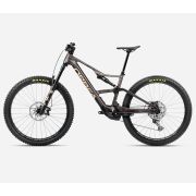 Bicicletă electrică eMTB Trail Orbea RISE LT M20 420W - Cosmic Carbon View | Golden Sand (Gloss)