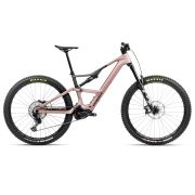 Bicicletă electrică eMTB Trail Orbea RISE LT M20 420W - Desert Rose | Carbon Raw (Matt)