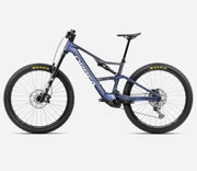 Bicicletă electrică eMTB Trail Orbea RISE LT M20 420W - Tanzanite Carbon View | Carbon Raw (Matt)