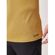 2XU - maiou - Aero Tank Deep - Aur Negru reflectorizant