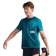 2XU - tricou tehnic - Light Speed Tee - Jade - X - Glacier Reflective