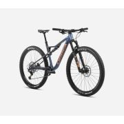 Orbea OIZ H30 Moondust Blue-Leo Orange (Matt) - bicicletă MTB XC full suspension