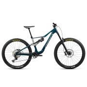 Bicicletă MTB Enduro full suspension Orbea RALLON M20 - Jade Green Carbon View (Gloss) | Stone Silver (Matt)
