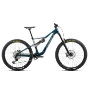 Bicicletă MTB Enduro full suspension Orbea RALLON M20 - Jade Green Carbon View (Gloss) | Stone Silver (Matt)