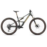 Bicicletă MTB Trail full suspension Orbea OCCAM SL M-LTD - Spaceship Green | Corn Yellow (Matt)
