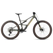 Bicicletă MTB Trail full suspension Orbea OCCAM SL M30 - Spaceship Green | Corn Yellow (Matt)