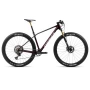 Bicicletă MTB XC hardtail Orbea ALMA M TEAM - Red Wine Carbon View (Gloss) | Carbon Raw (Matt)
