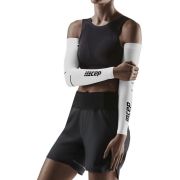 CEP - compresie brate - Compression Arm Sleeves L2 - White I Black