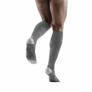 CEP - sosete compresie inalte - Run UltraLight Socks - Grey I Light Grey