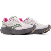 Saucony - pantofi alergare pentru femei - Kinvara 14 - white | gravel