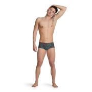 Arena - costum inot barbati - boxer - Overview Low Waist - Black | Multi