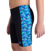 Arena - jammer baieti- Pooltiles - Black | Blue Multi