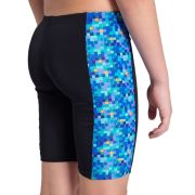 Arena - jammer baieti- Pooltiles - Black | Blue Multi