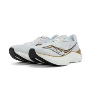 Saucony - pantofi alergare pentru barbati - Endorphin Pro 3 - white I gold