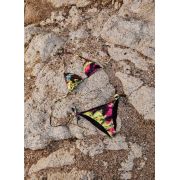 Arena - costum inot femei 2 piese - bikini - Triangle Allover - Red Fandango | Multi