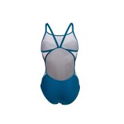 Arena - costum inot femei intreg - Planet - White | Blue Cosmo