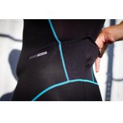 Z3R0D - Costum triatlon cu maneca scurta barbati START TTSUIT trisuit - negru albastru rosu new wave