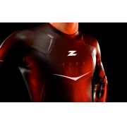 Z3R0D - costum neopren barbati Flex wetsuit - negru rosu