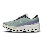 On Cloudmonster 2 - pantofi alergare pentru femei - gri mineral albastru verde deschis aloe