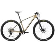 Bicicletă MTB XC hardtail Orbea ALMA M20 - Baobab Brown | Green Gold (Matt)