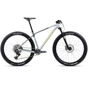 Bicicletă MTB XC hardtail Orbea ALMA M21 - Halo Silver (Gloss) | Shark Grey (Matt)