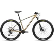 Bicicletă MTB XC hardtail Orbea ALMA M30 - Baobab Brown | Green Gold (Matt)