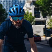 Abus - casca ciclism copii Macator helmet - albastru metalic