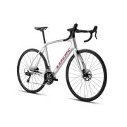 Look - bicicleta sosea de anduranta - Optimum 2 Disc - Shimano 105 - argintiu - rosu