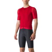 Castelli - tricou ciclism cu maneca scurta pentru barbati Aero Race 7.0 - rosu intens rich