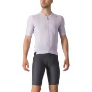 Castelli - tricou ciclism cu maneca scurta pentru barbati Espresso Jersey - mov deshis mist gri inchis