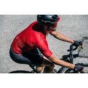 Castelli - tricou ciclism cu maneca scurta pentru barbati Espresso Jersey - mov deshis mist gri inchis