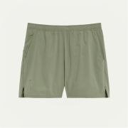 On Cloud - pantaloni scurti alergare barbati Essential Shorts - verde inchis taiga
