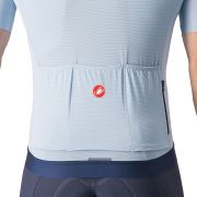 Castelli - tricou ciclism cu maneca scurta pentru barbati Espresso Jersey - albastru deschis