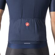Castelli - tricou ciclism cu maneca scurta pentru barbati Espresso Jersey - albastru inchis indigo