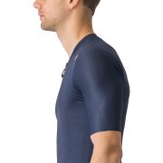 Castelli - tricou ciclism cu maneca scurta pentru barbati Espresso Jersey - albastru inchis indigo
