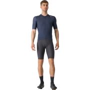 Castelli - tricou ciclism cu maneca scurta pentru barbati Espresso Jersey - albastru inchis indigo