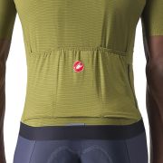Castelli - tricou ciclism cu maneca scurta pentru barbati Espresso Jersey - verde inchis kaki