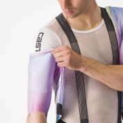 Castelli - tricou ciclism cu maneca scurta pentru barbati R-A/D Jersey - multicolor violet