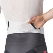 Castelli - costum trisuit triatlon pentru barbati, maneca scurta Free Sanremo SS Suit - negru alb