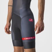 Castelli - costum trisuit triatlon pentru barbati, maneca scurta Free Sanremo SS Suit - negru