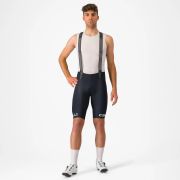 Castelli - pantaloni scurti ciclism barbati Free Aero RC Classic Bibshort - negru alb