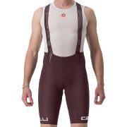 Castelli - pantaloni scurti ciclism barbati Free Aero RC Classic Bibshort - visiniu gri inchis